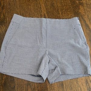 Banana republic blue print shorts